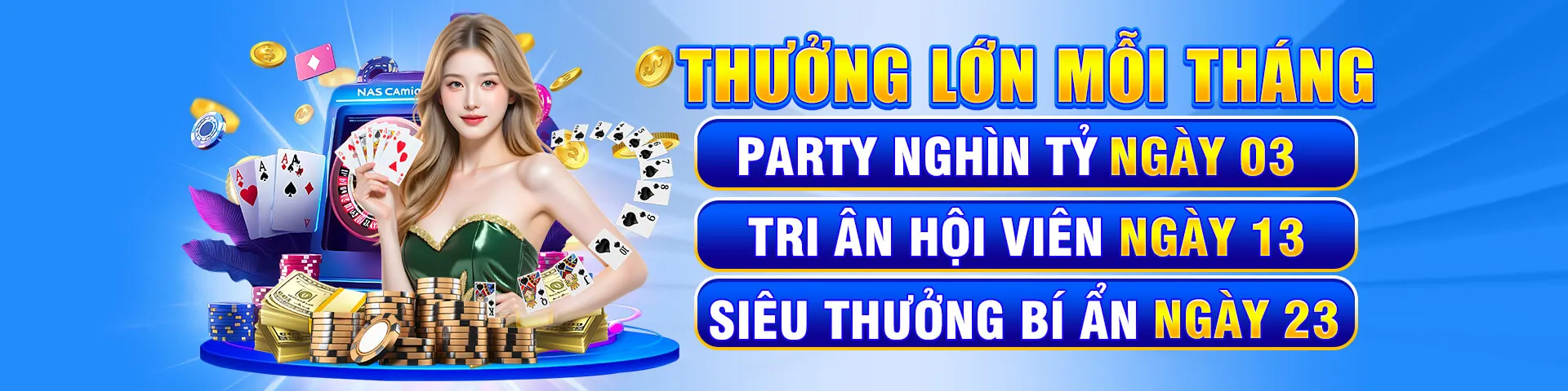 Banner chính Việt 69 Nổ Hũ với jackpot lớn